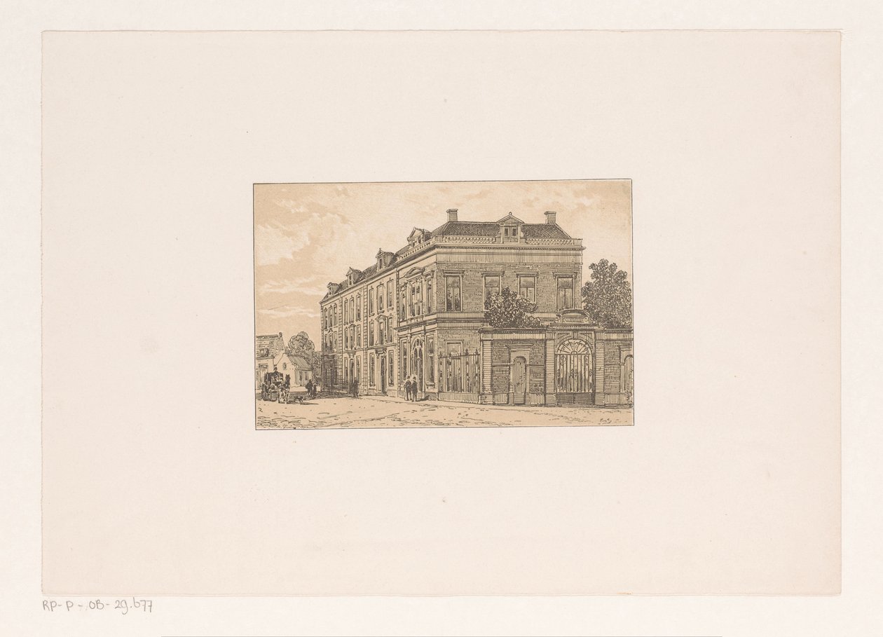Bloco de casas do século XVIII de Cornelis Springer (possibly)