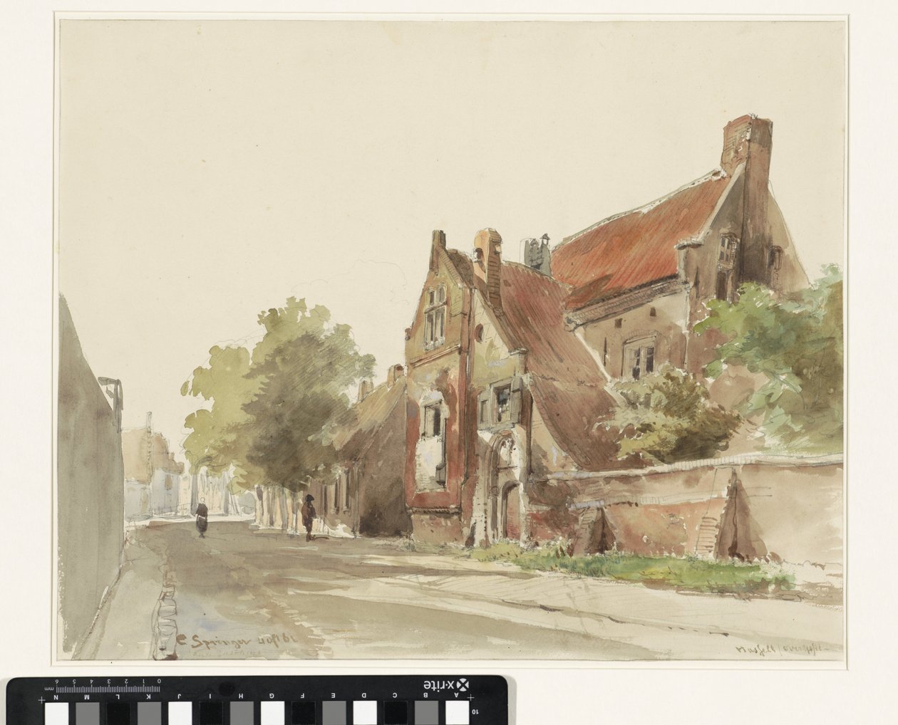 O antigo hospital em Hasselt de Cornelis Springer