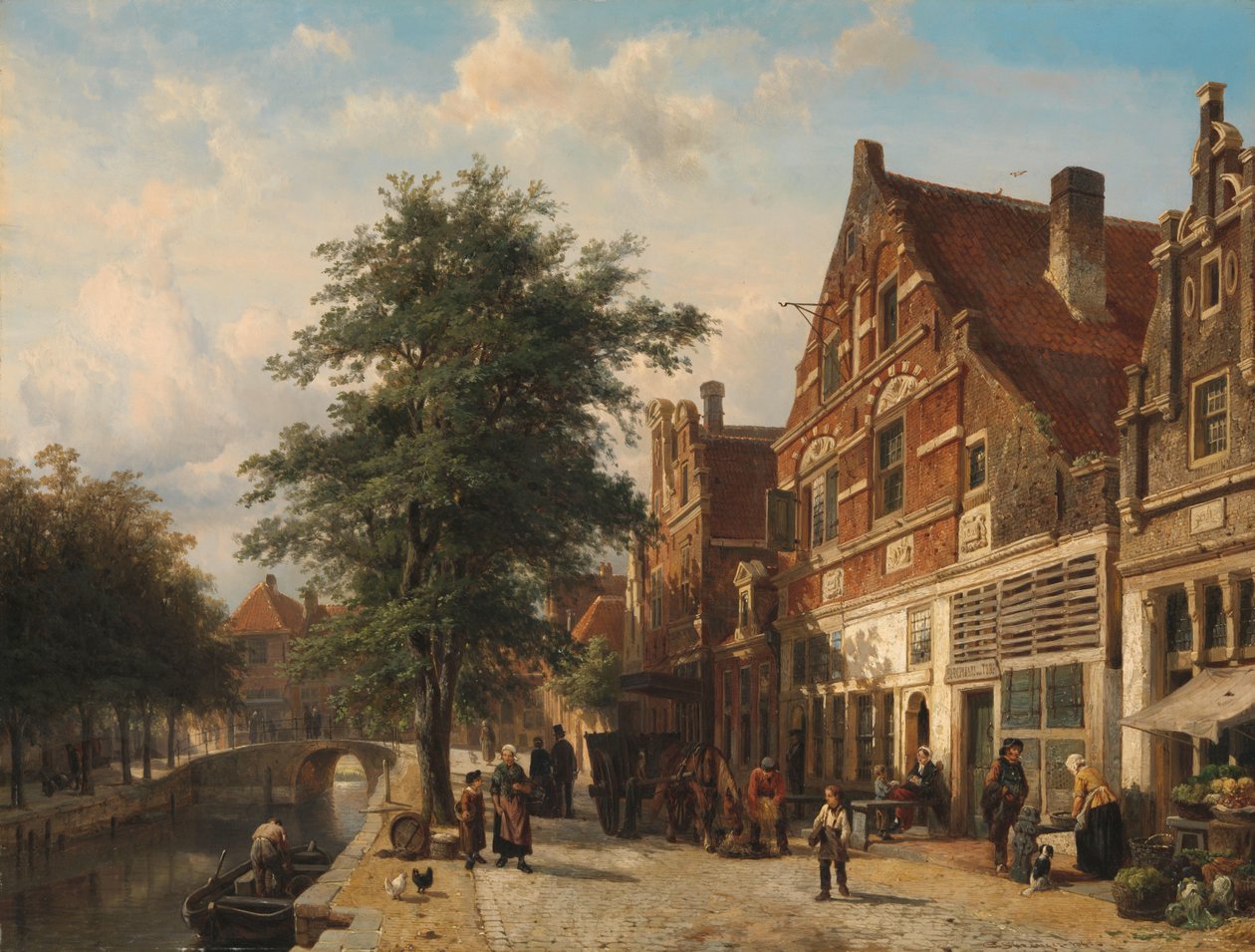 O Zuiderhavendijk, Enkhuizen de Cornelis Springer