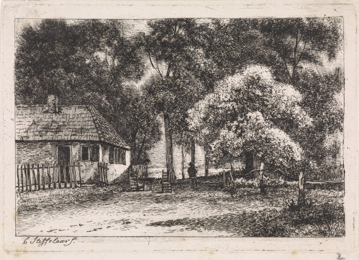 Casa entre as árvores
Quinta suite (título da série) de Cornelis Steffelaar