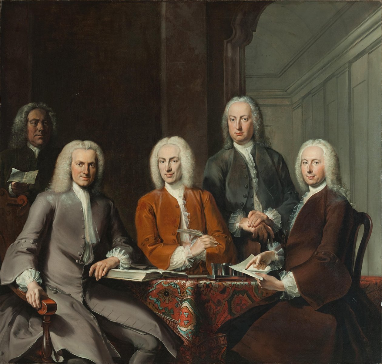 Os regentes do Oudezijds Huiszittenhuis de Cornelis Troost