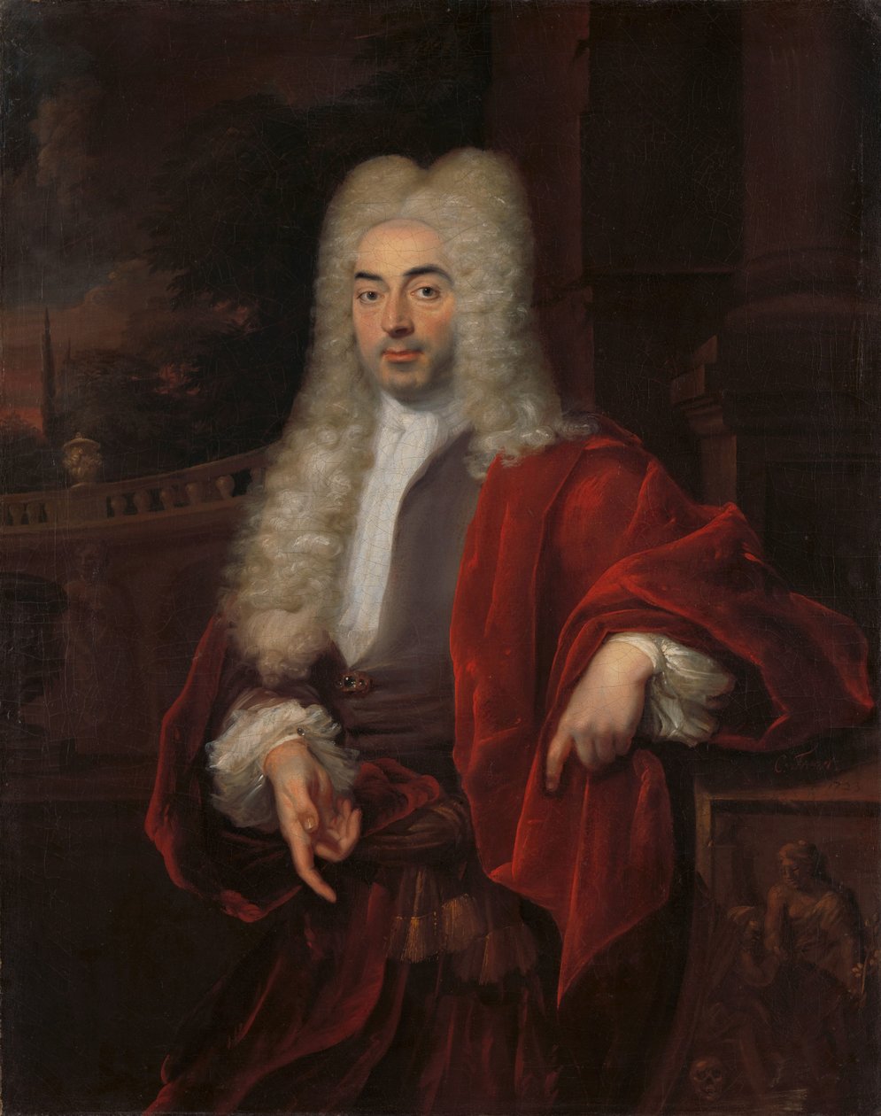 Retrato de um Homem de Cornelis Troost