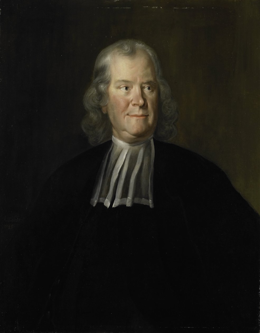 Retrato do médico Herman Boerhaave, professor da Universidade de Leiden de Cornelis Troost