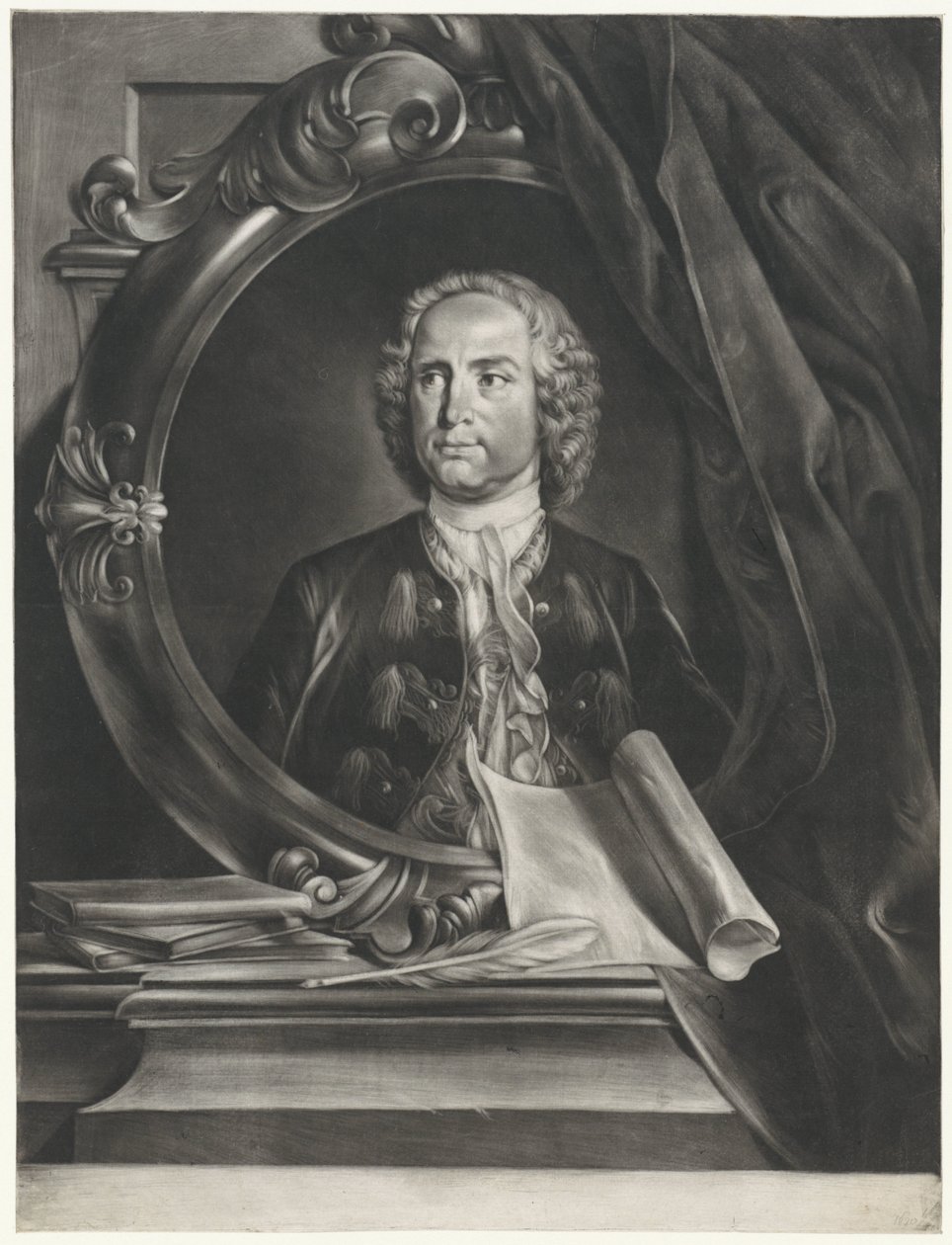 Retrato de Pietro Antonio Locatelli de Cornelis Troost