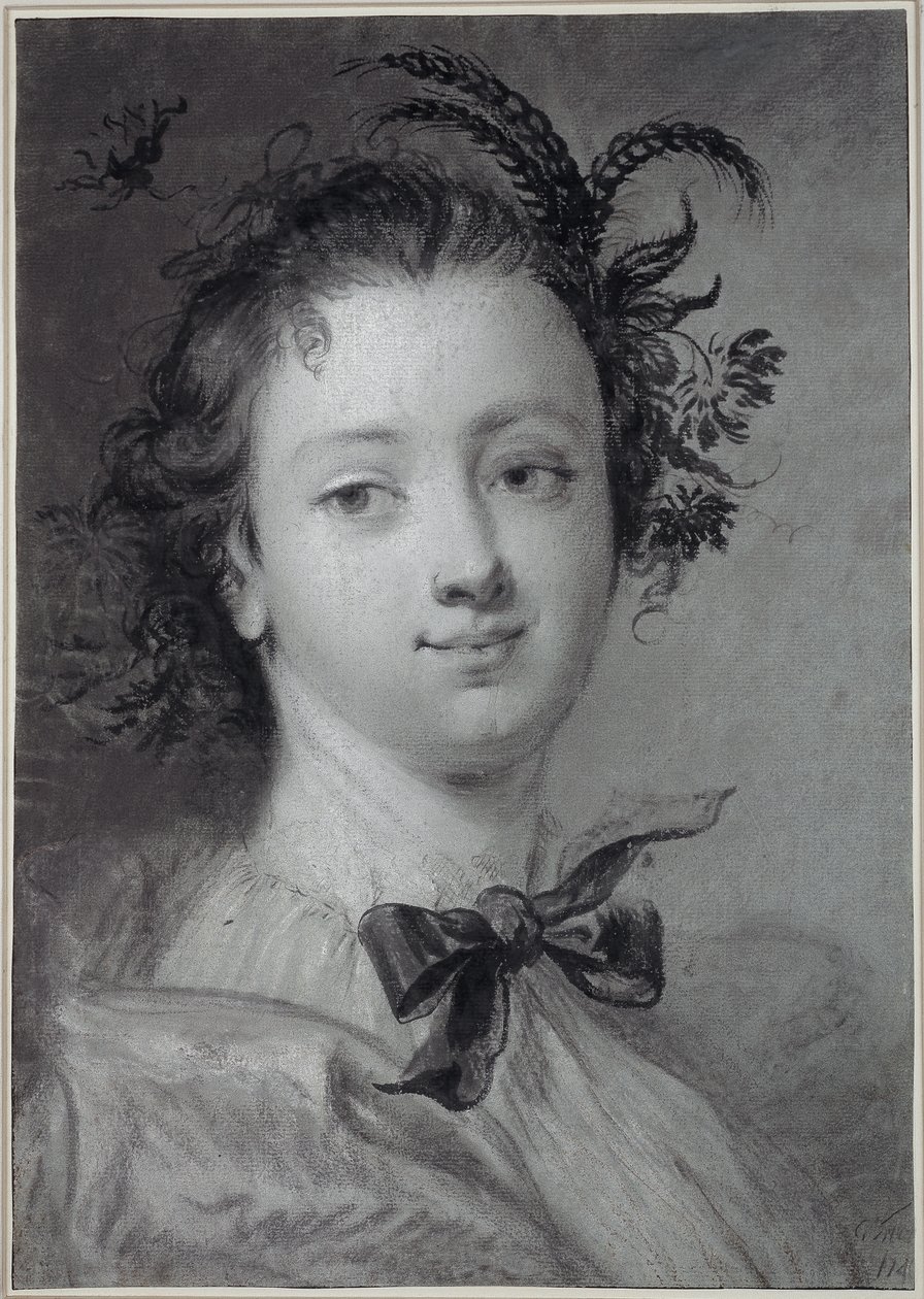 Jovem mulher como personificação do verão de Cornelis Troost