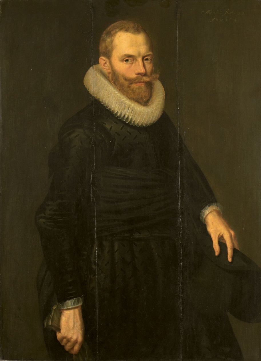 Retrato de Dirck Hasselaer de Cornelis Van der Voort