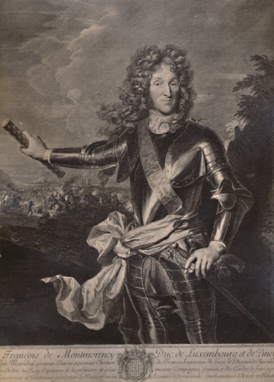 François Henri de Montmorency-Boutteville, duque de Luxemburgo, general francês, século c17th 1894 de Cornelis Vermeulen
