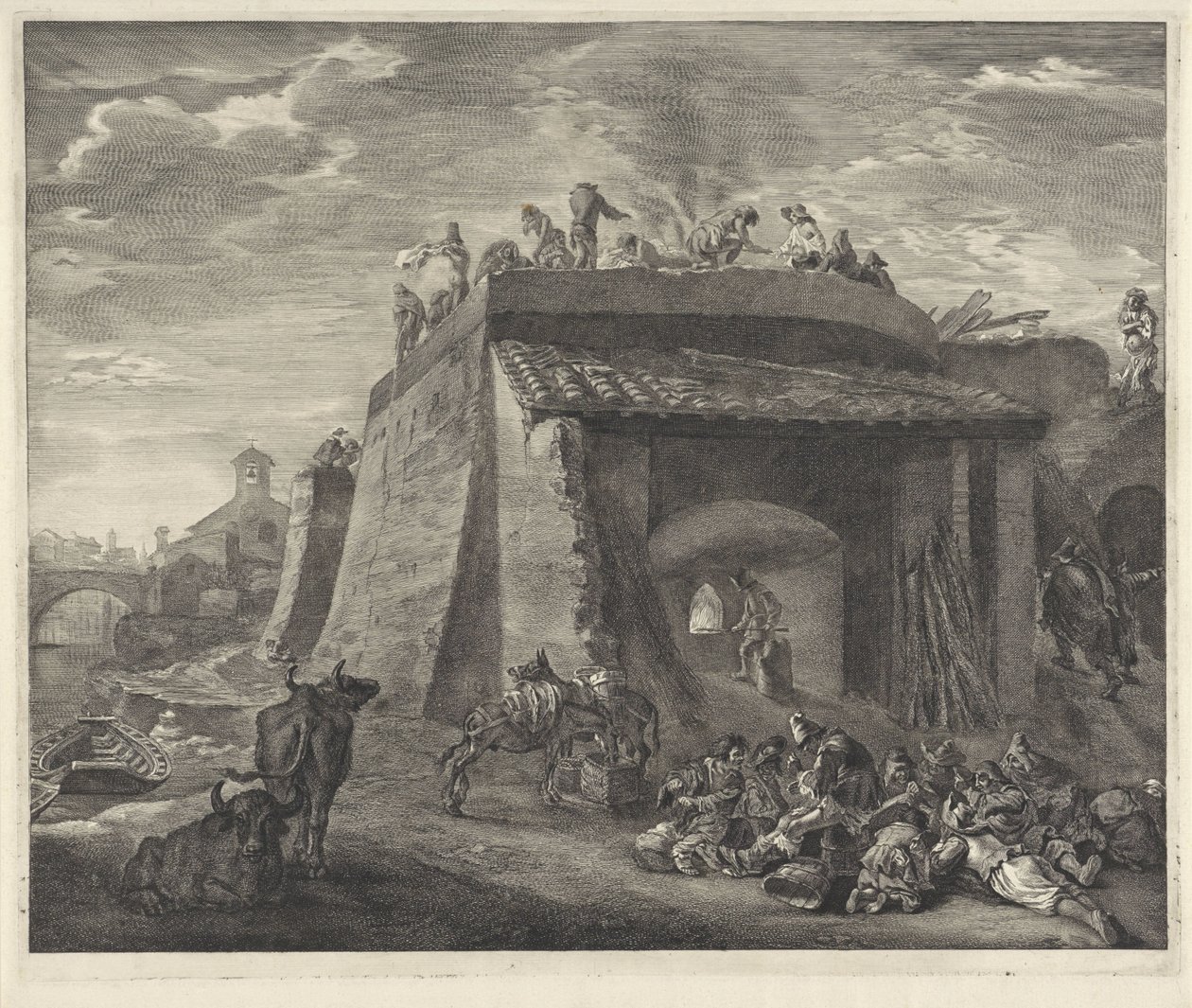 Forno de cal grande de Cornelis Visscher (II)