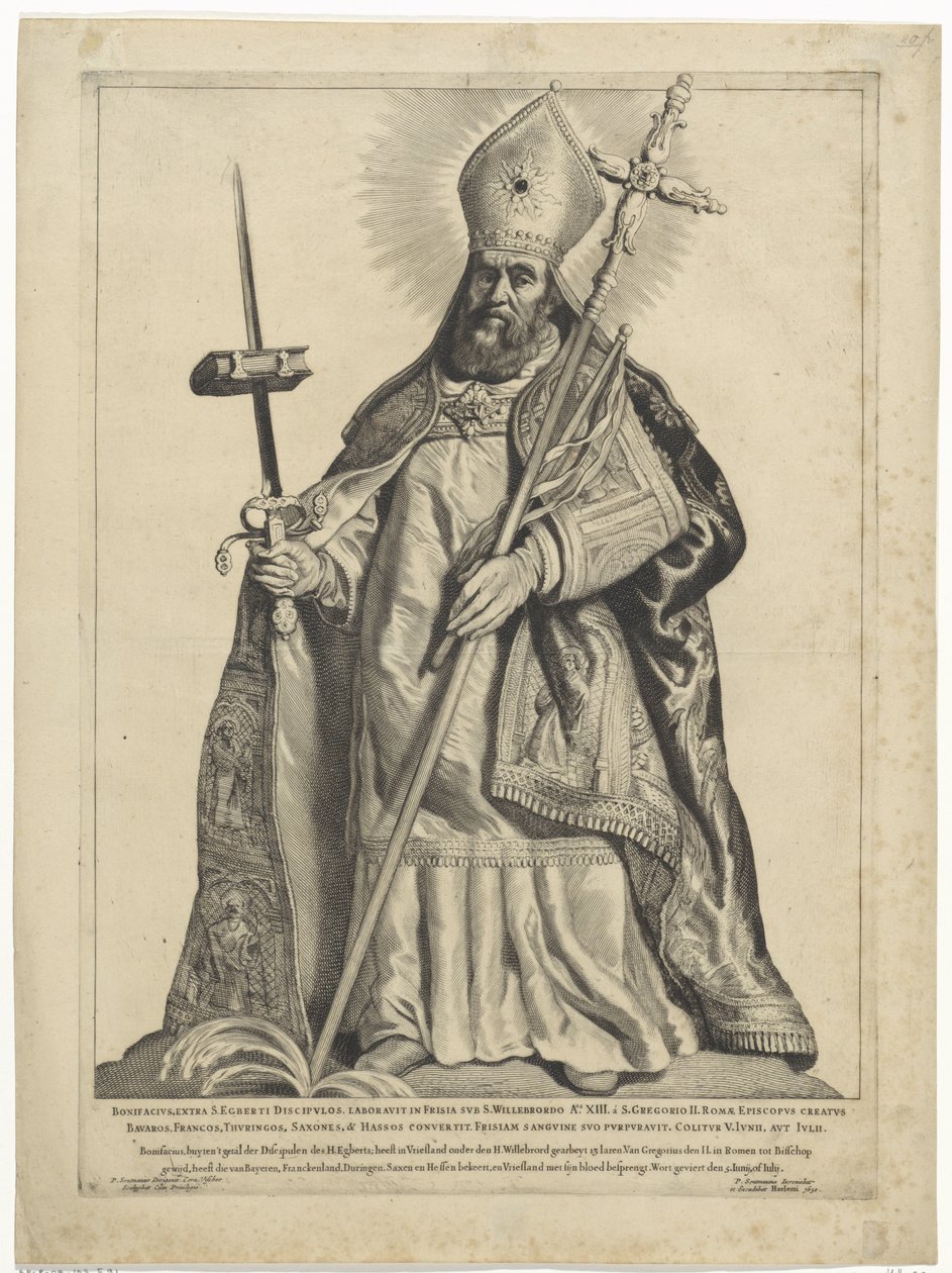 H. Bonifácio Santos holandeses (título da série) de Cornelis Visscher (II)