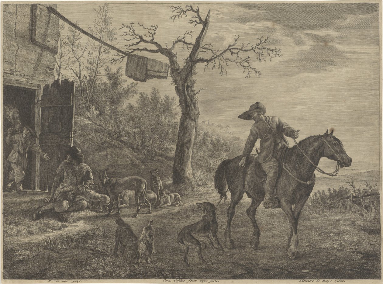 Caçadores de Cornelis Visscher (II)