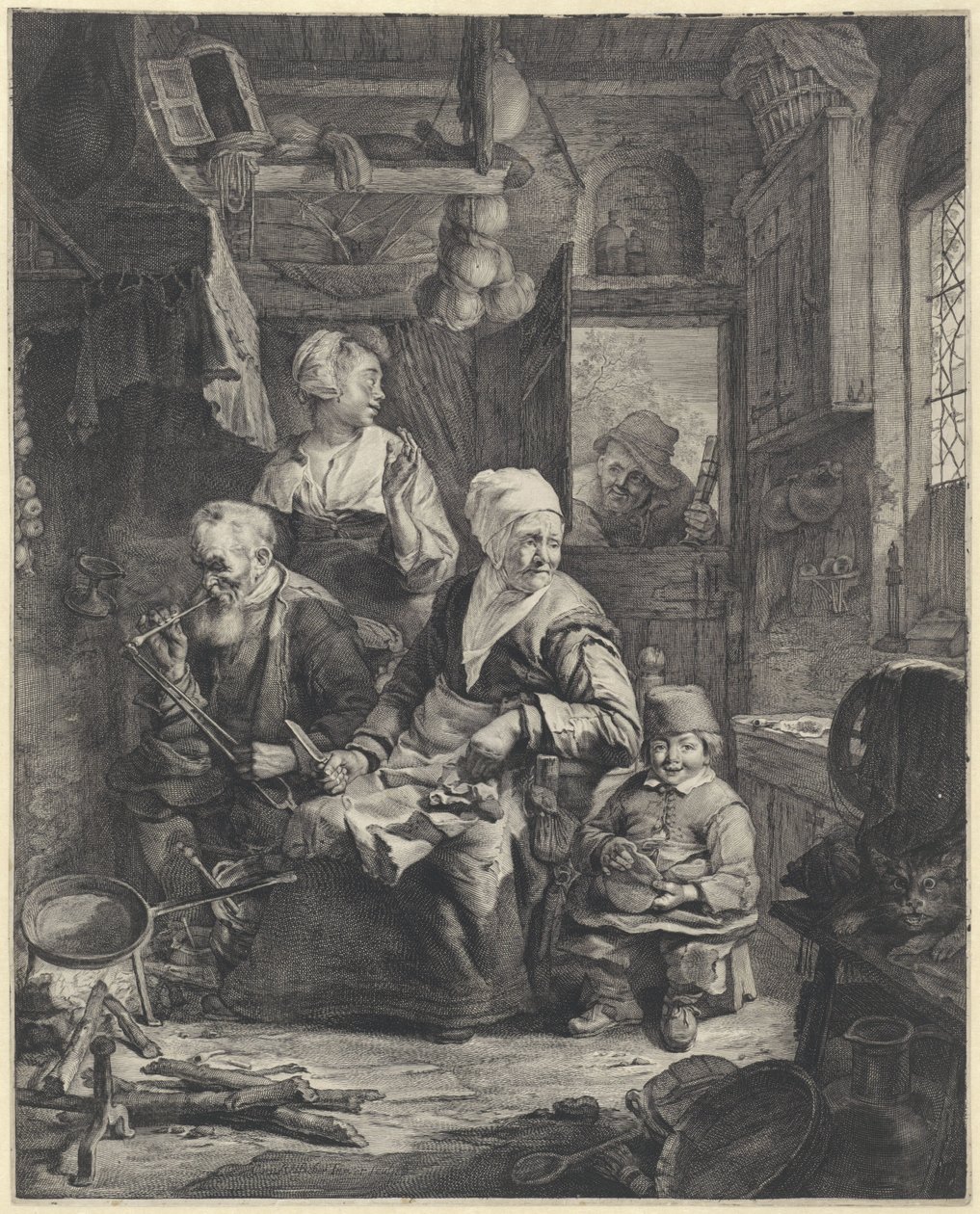Panqueiro de Cornelis Visscher (II)