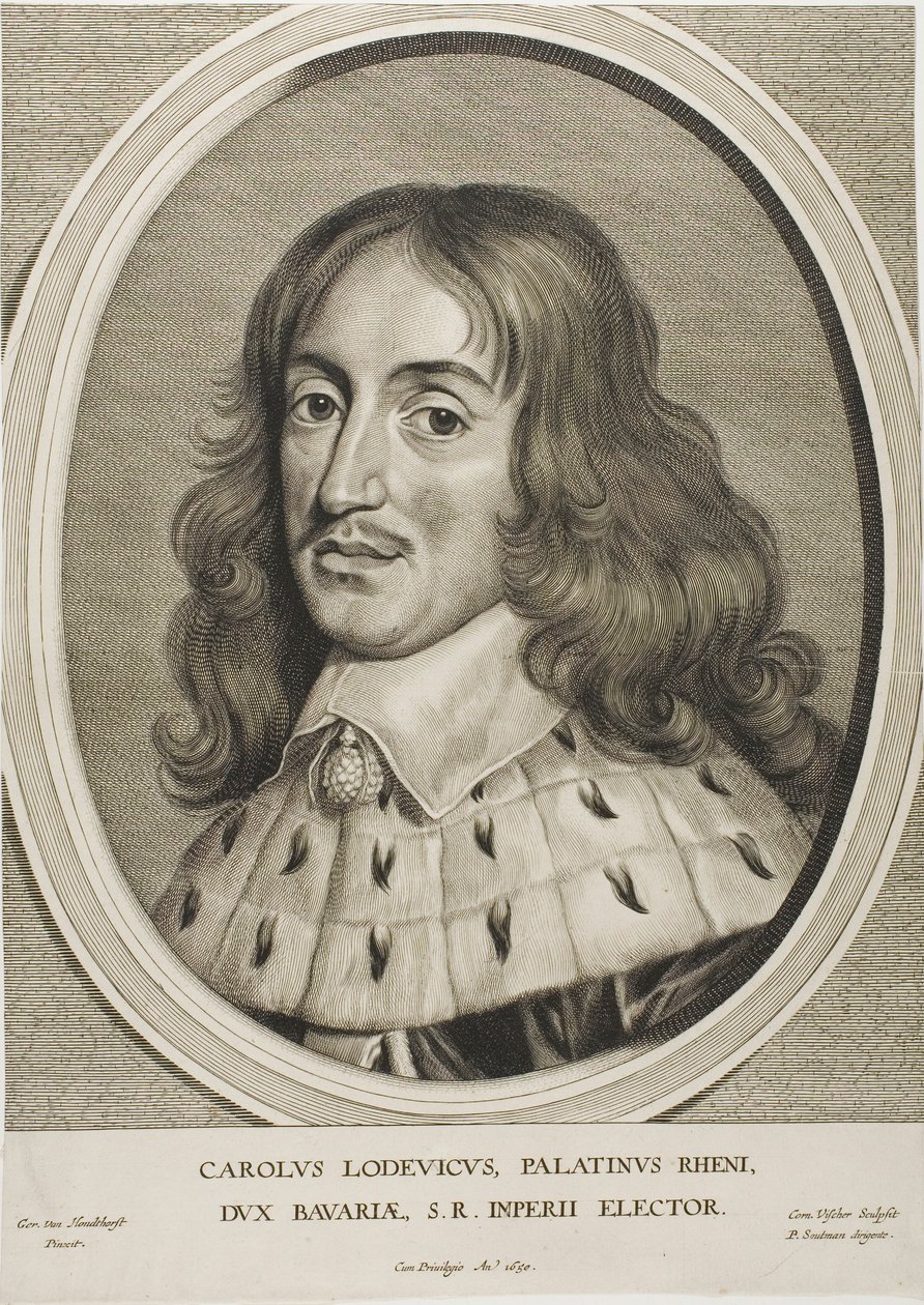 Carlos Luís, Conde Palatino, de Effigies Variae de Cornelis Visscher