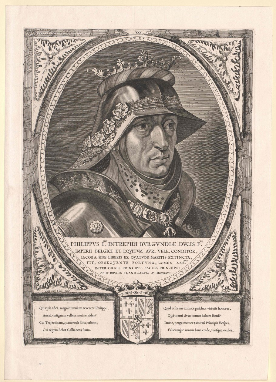 Sacro Imperador Romano Maximiliano I (impressão) de Cornelis Visscher