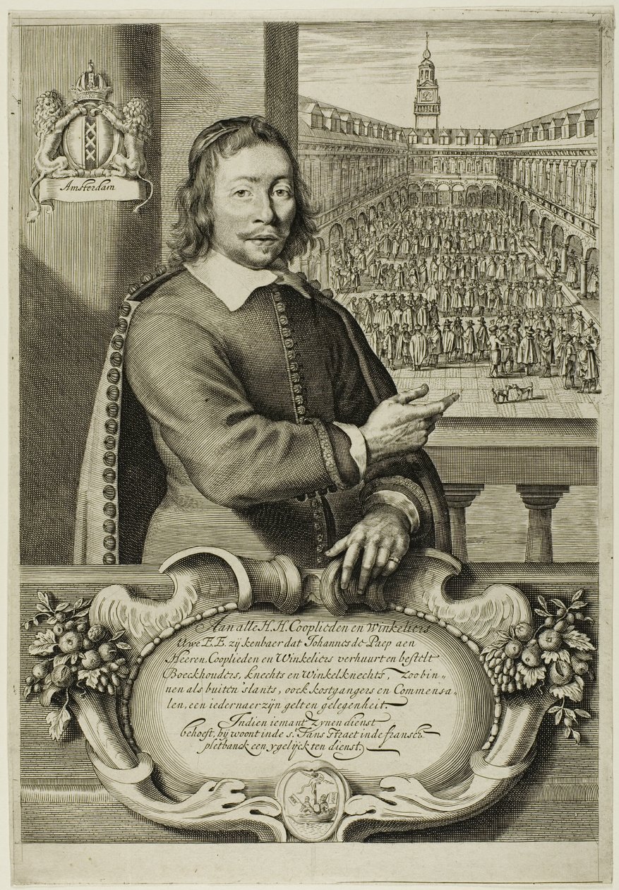 Jan de Paep (O Ecónomo) de Cornelis Visscher