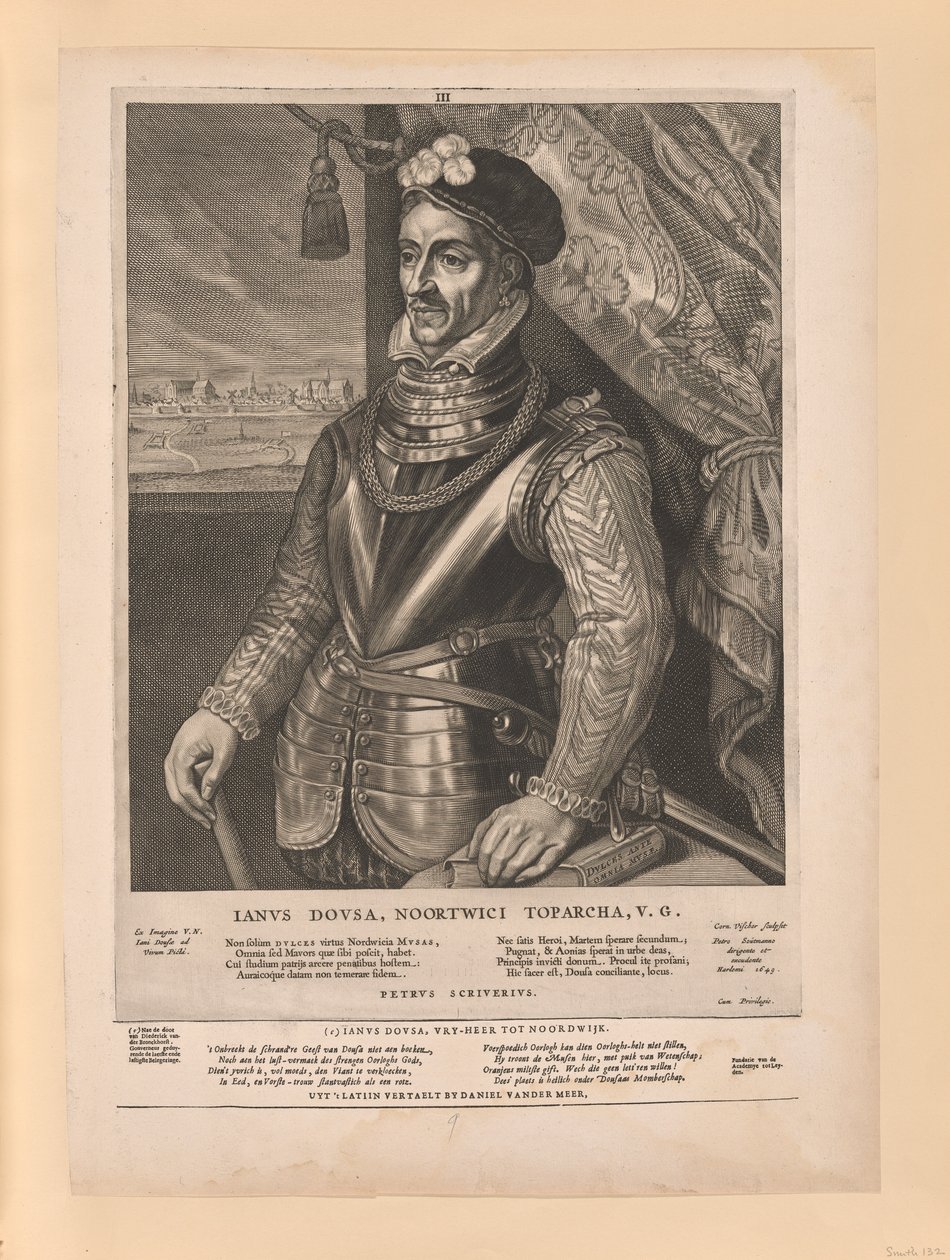 Jan van der Does, de Quatuor Personae de Cornelis Visscher