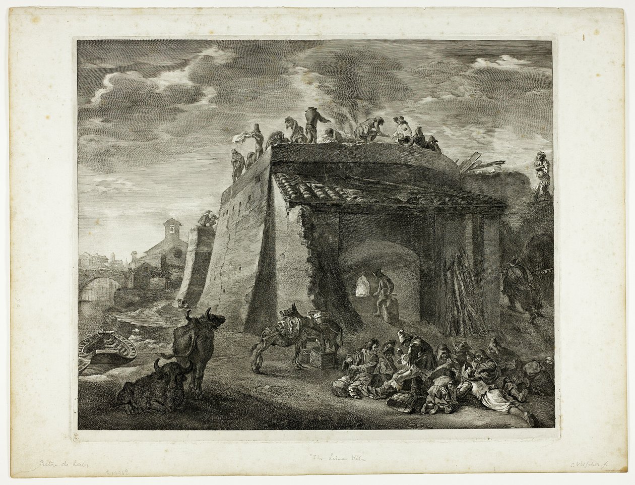 Forno de Cal, do Gabinete Reynst de Cornelis Visscher