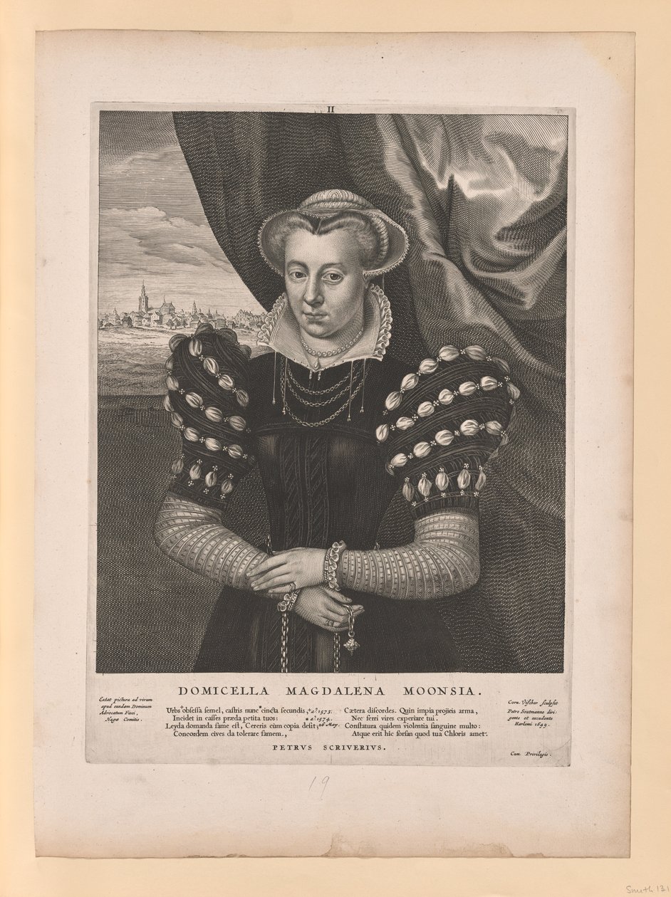 Magdalena Moons, de Quatuor Personae de Cornelis Visscher