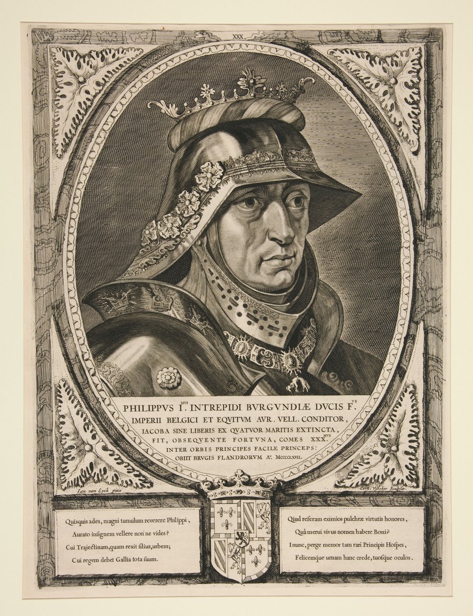 Filipe I (Filipe, o Bom) de Cornelis Visscher