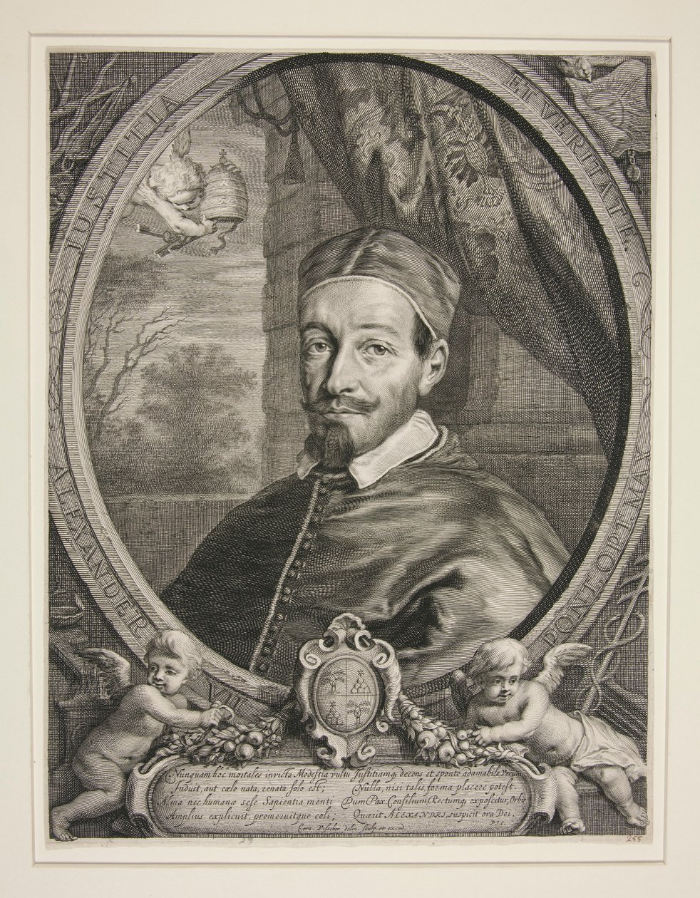 Papa Alexandre VII, Fabio Chigi (1599-1667) de Cornelis Visscher