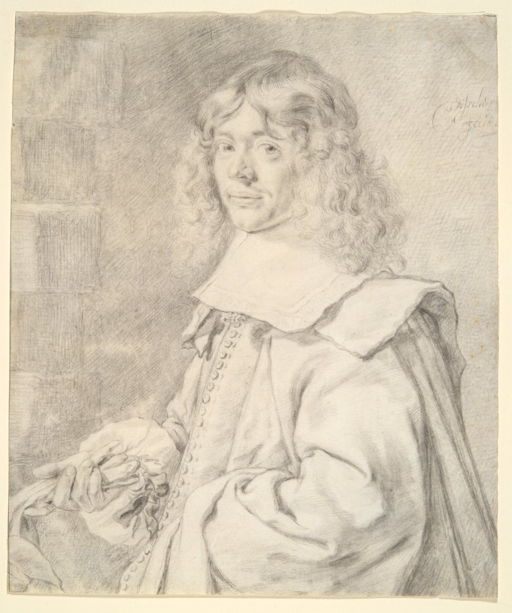 Retrato de um Jovem de Cornelis Visscher