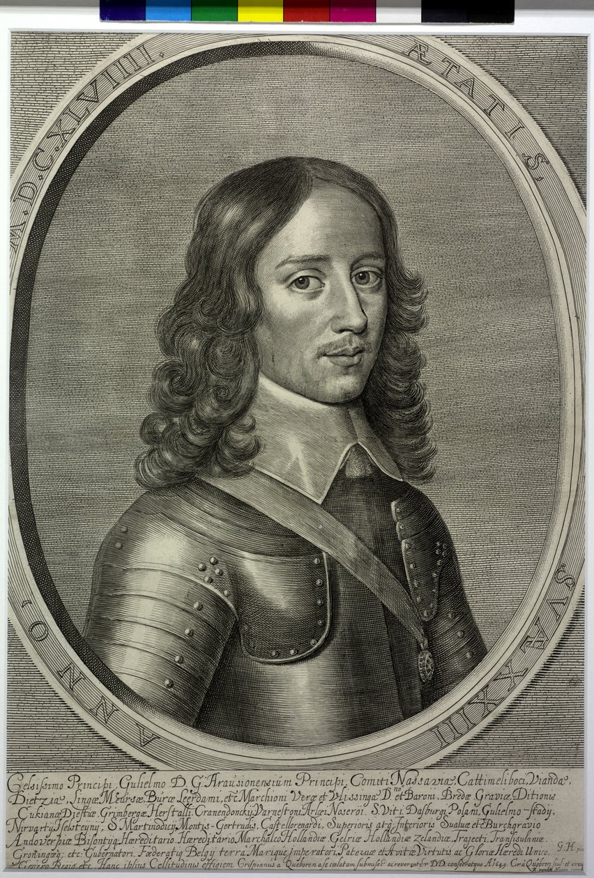 Príncipe de Orange Guilherme II de Cornelis Visscher