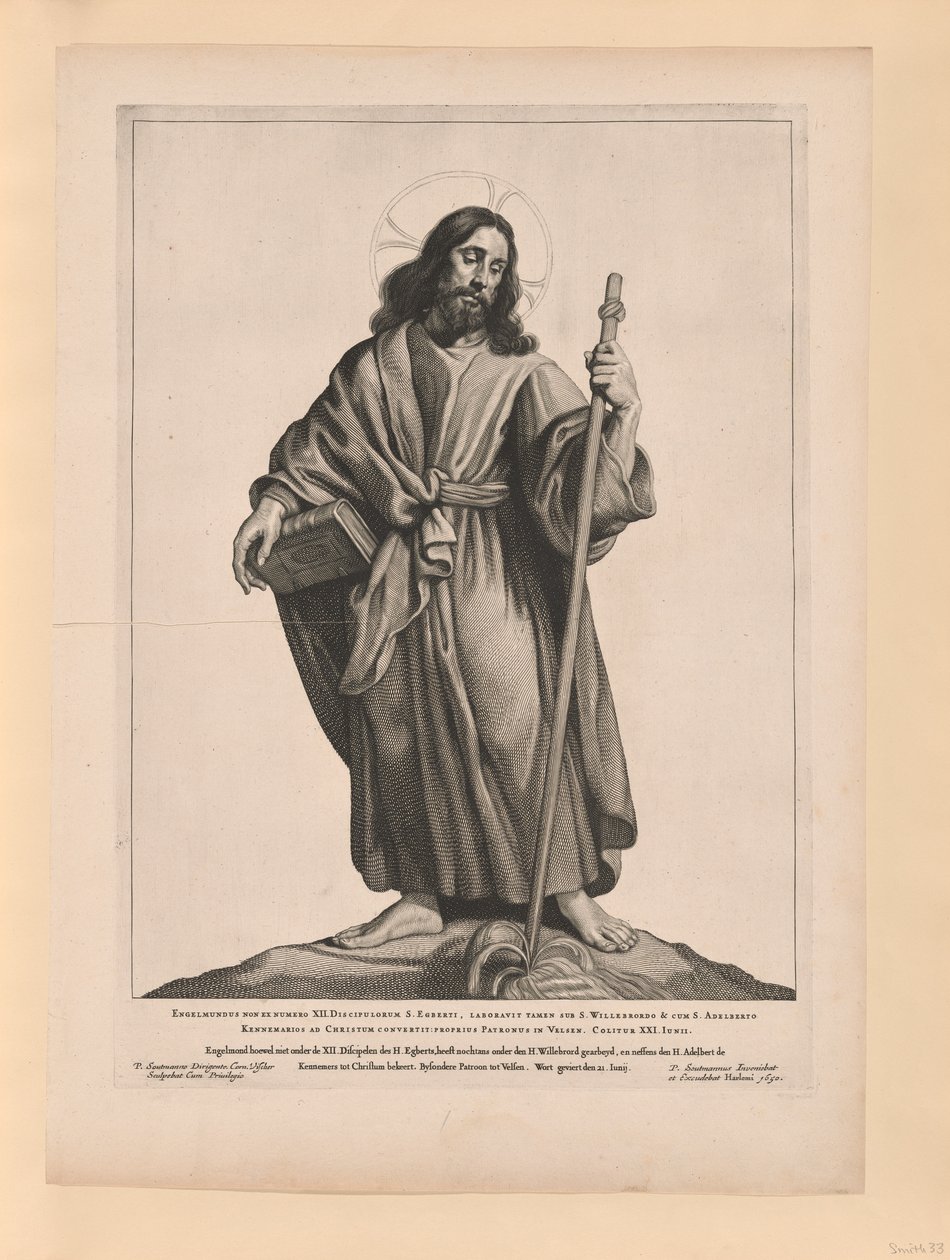 Santo: Engelmundus de Cornelis Visscher