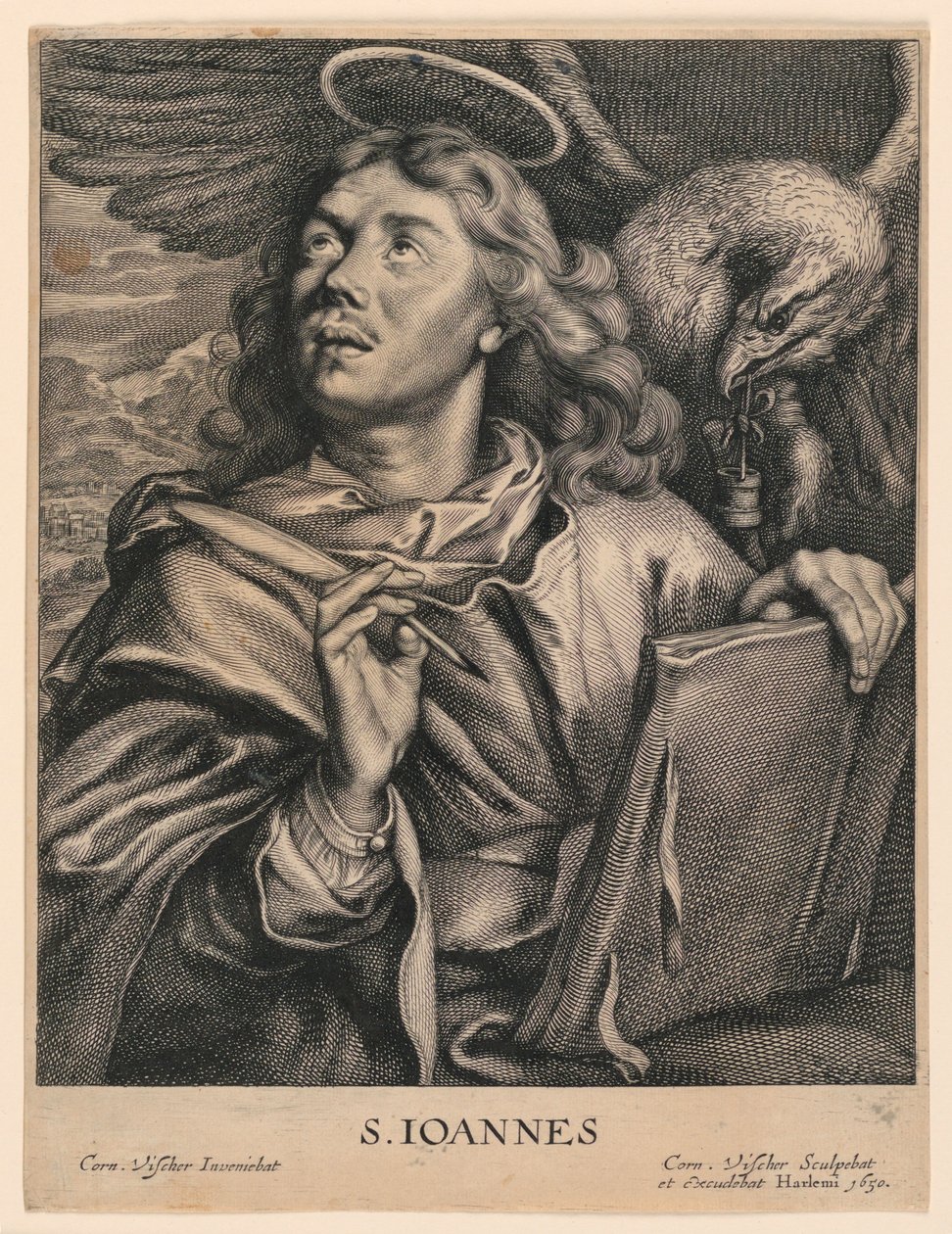 São João Evangelista (S. Ioannes) de Cornelis Visscher