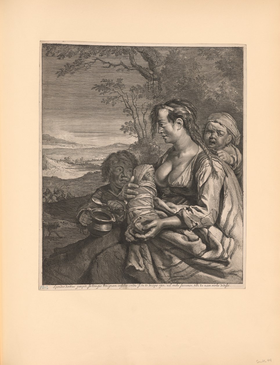 A mulher boémia de Cornelis Visscher