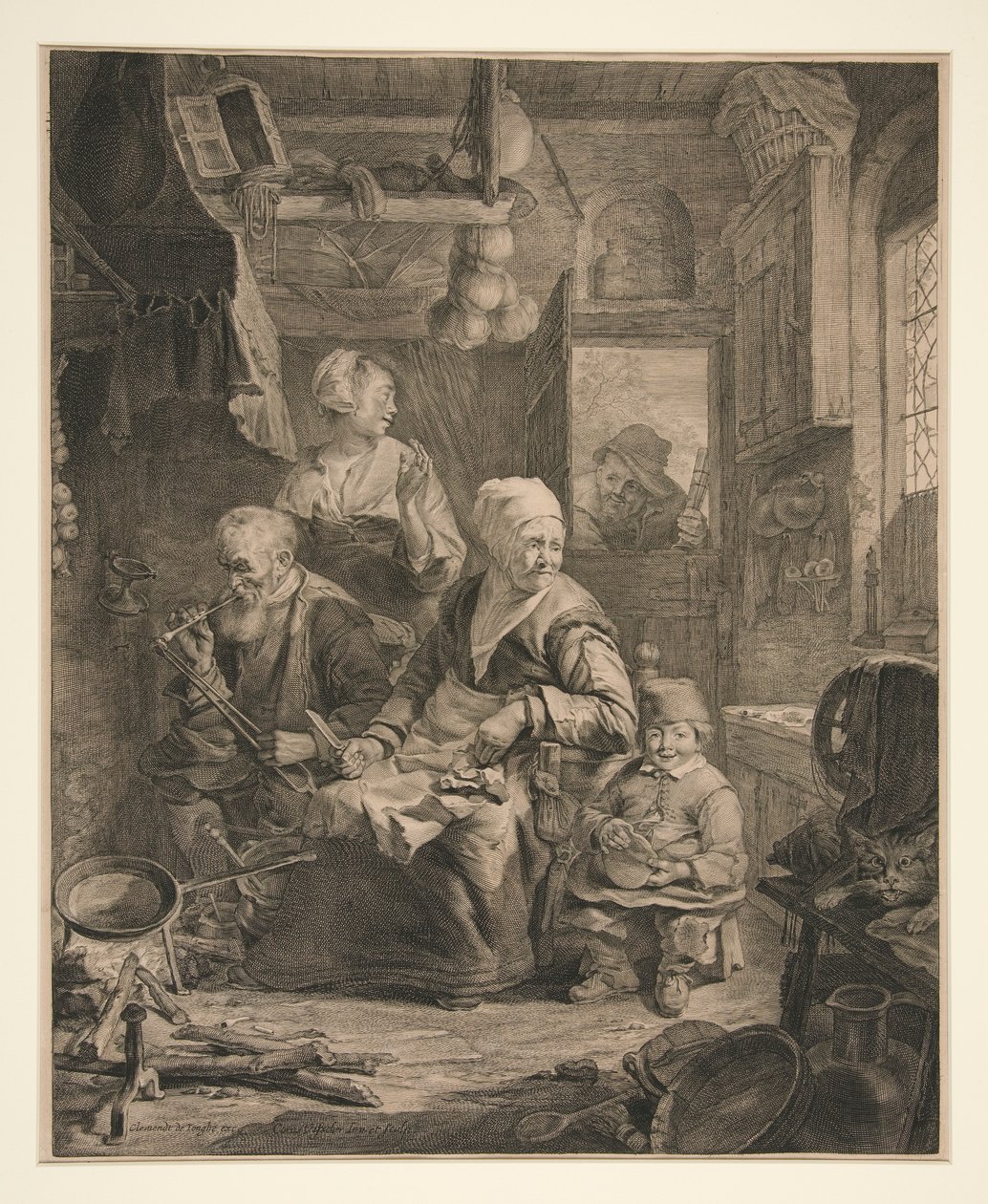A Mulher Panqueca de Cornelis Visscher