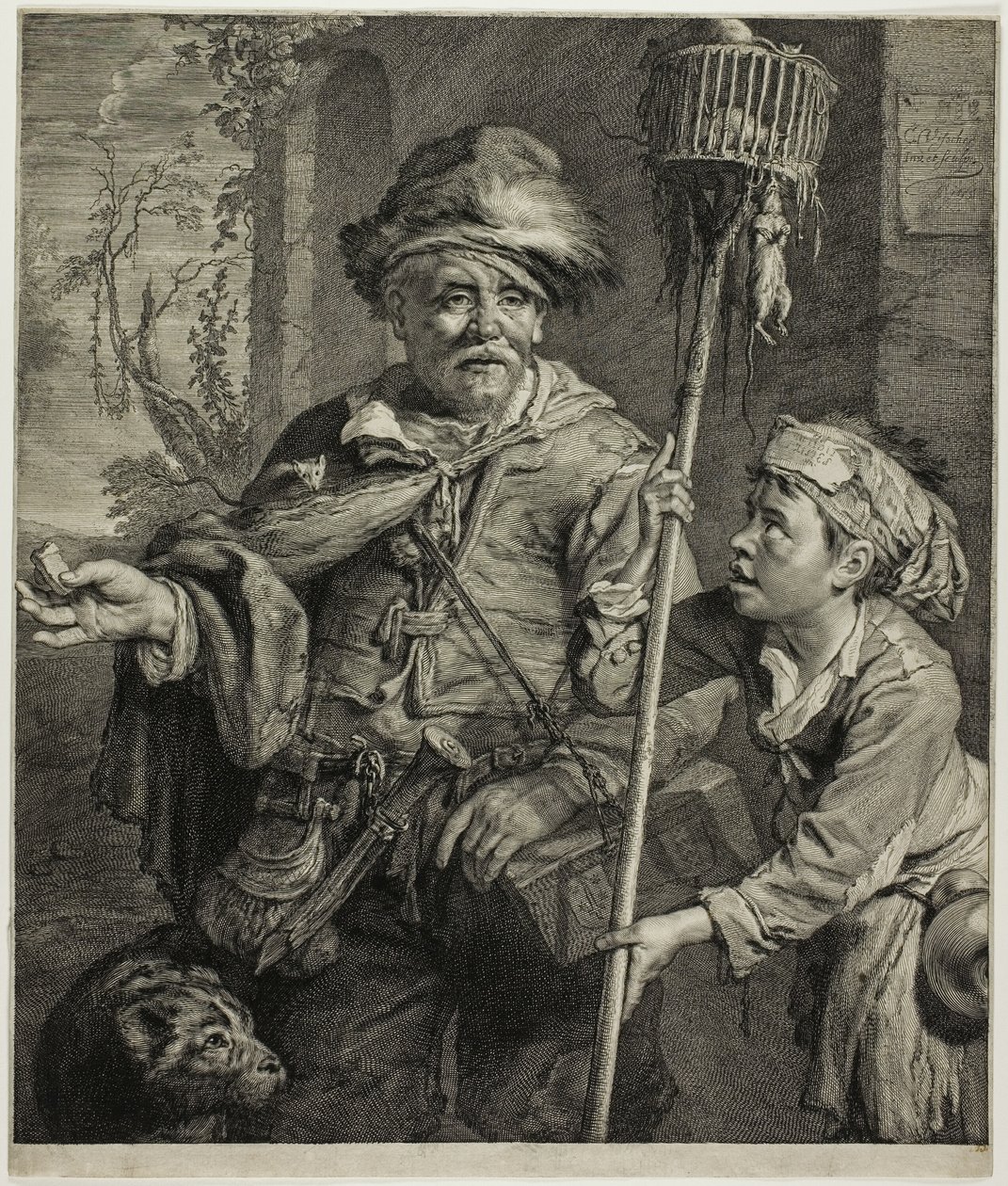 O Apanhador de Ratos de Cornelis Visscher