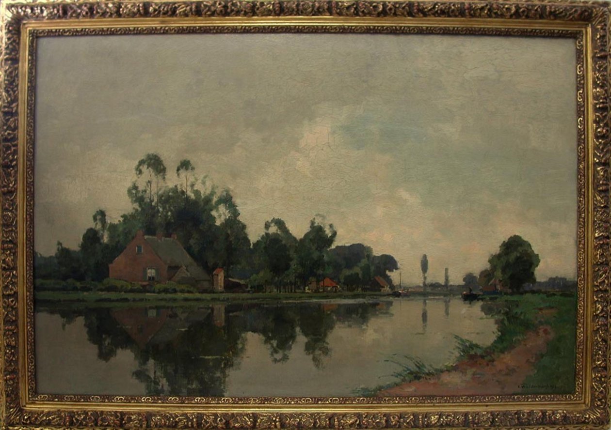 O Amstel junto a Ouderkerk de Cornelis Vreedenburgh