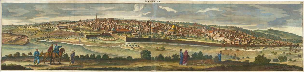 Cornelis de Bruyn, Jerusalém de Cornelis de Bruijn
