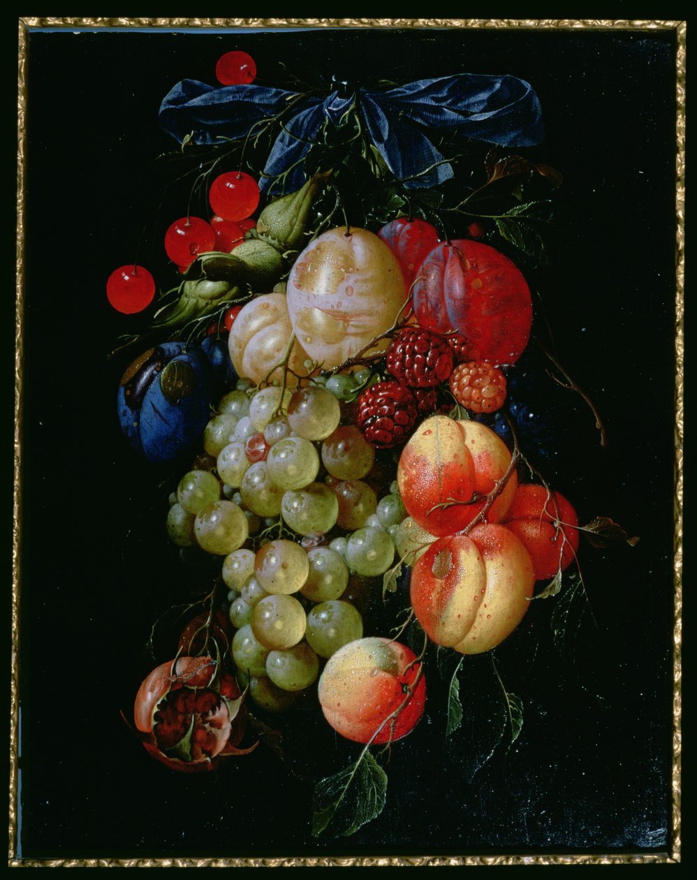 Uma guirlanda de frutas de Cornelis de Heem