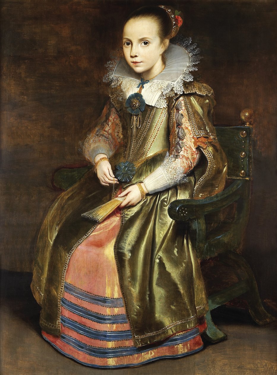 Cornélia ou Elisabeth Vekemans, 1625. de Cornelis de Vos