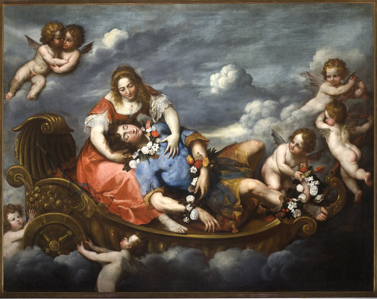 Rinaldo e Armida de Cornelis de Wael