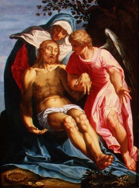 Descida da Cruz de Cornelis the Elder Galle