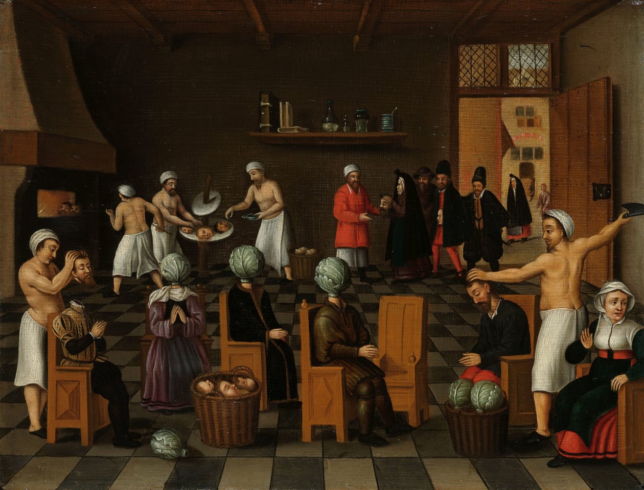 A Lenda do Padeiro de Eekloo de Cornelis van Dalem (copy after)