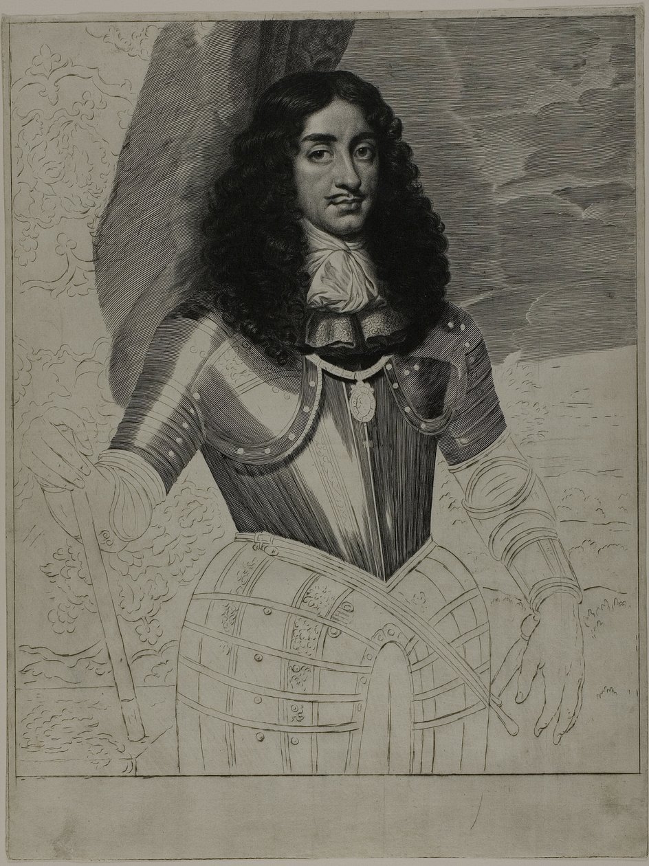 Carlos II, Rei de Inglaterra de Cornelis van Dalen II