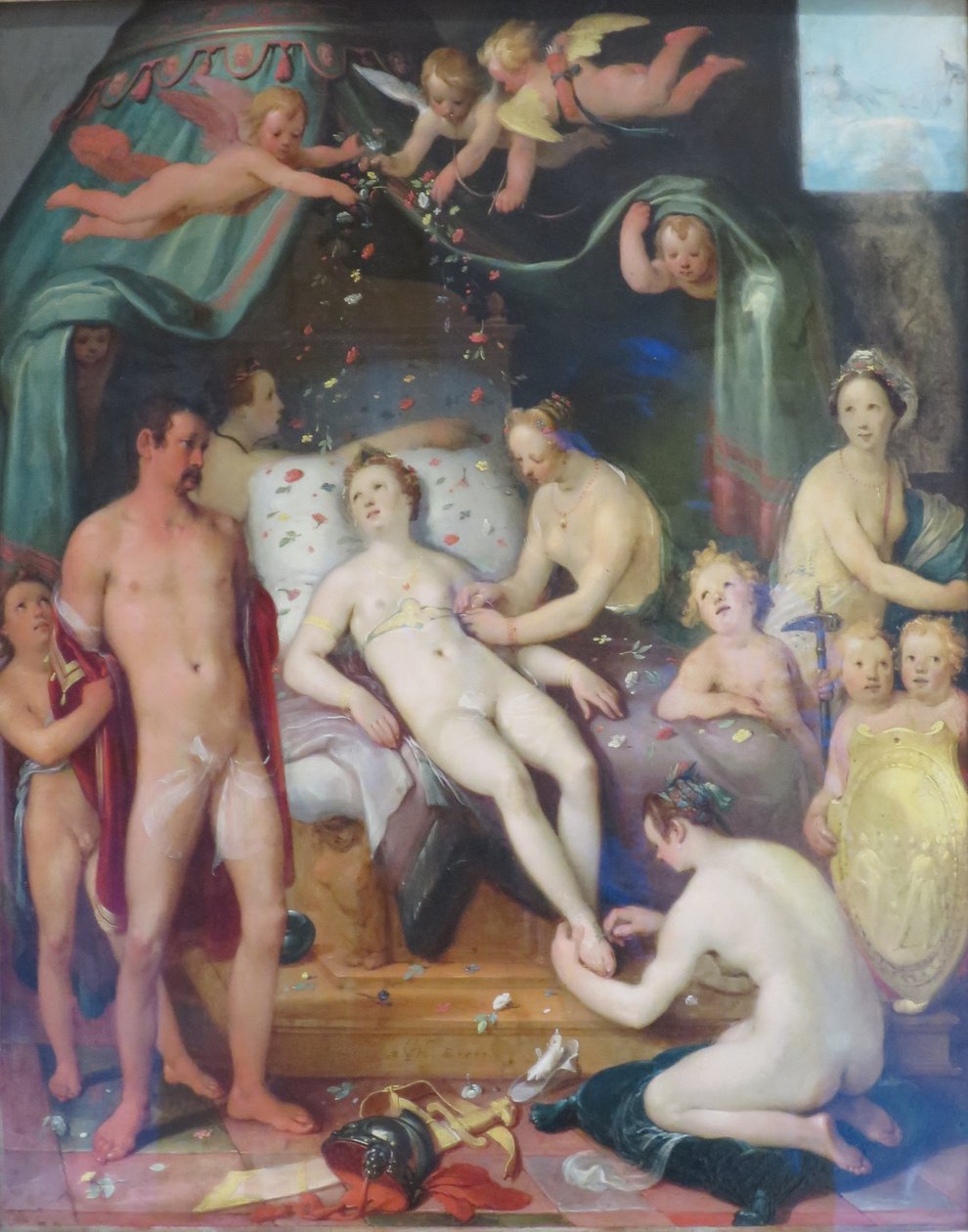 Marte e Vénus de Cornelis van Haarlem