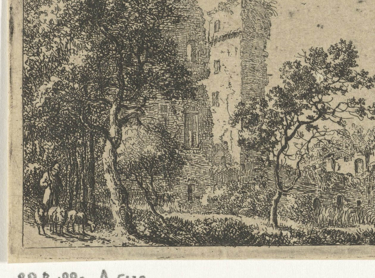 Ruínas do castelo de Haar de Cornelis van Hardenbergh
