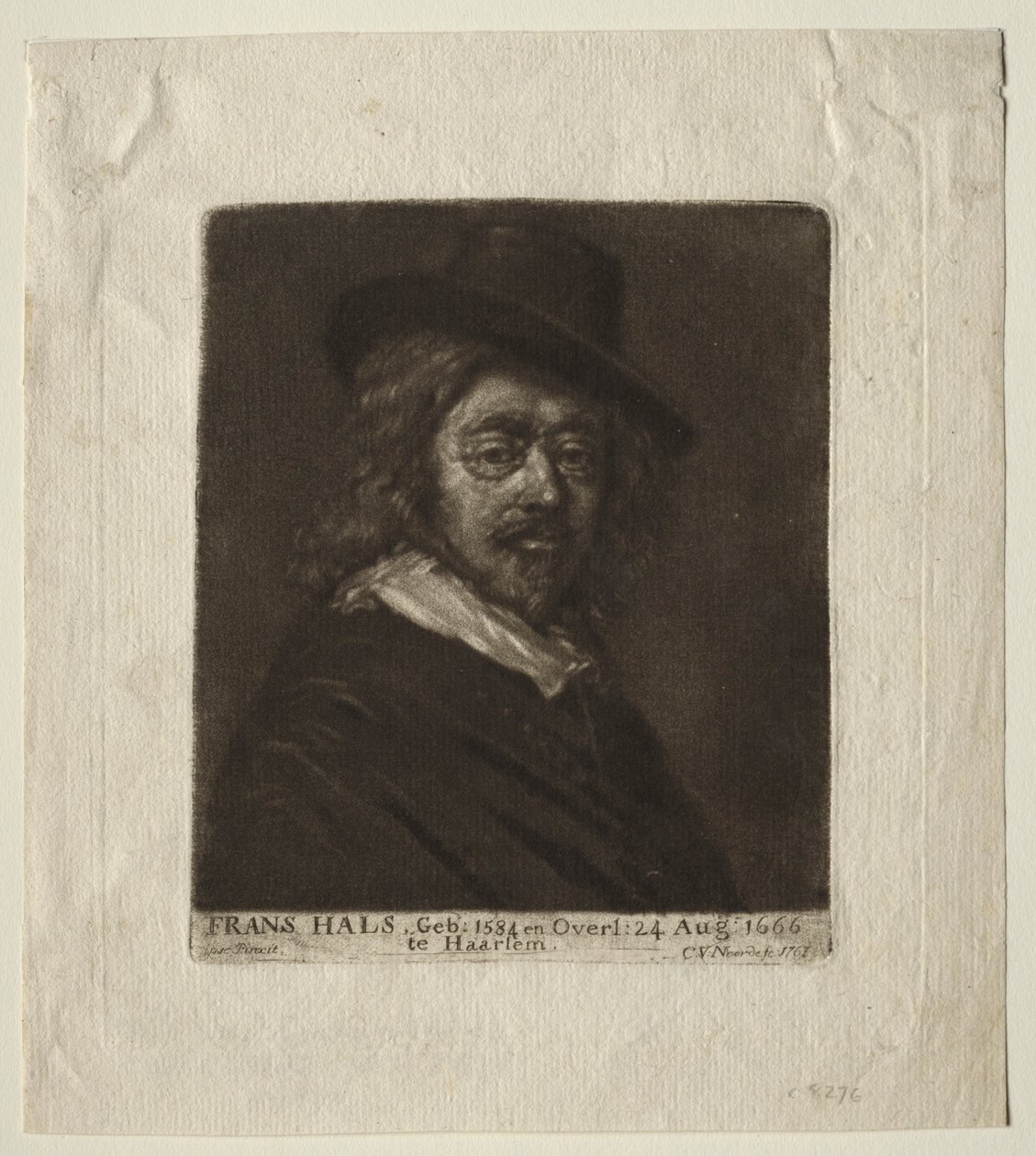 Frans Hals, 1761. de Cornelis van Noorde