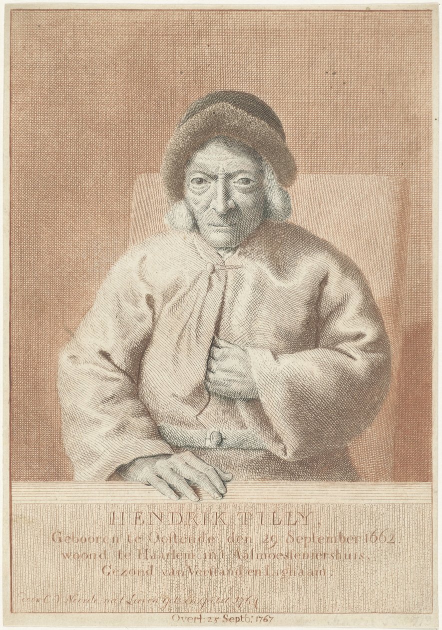 Retrato de Hendrik Tilly de Cornelis van Noorde