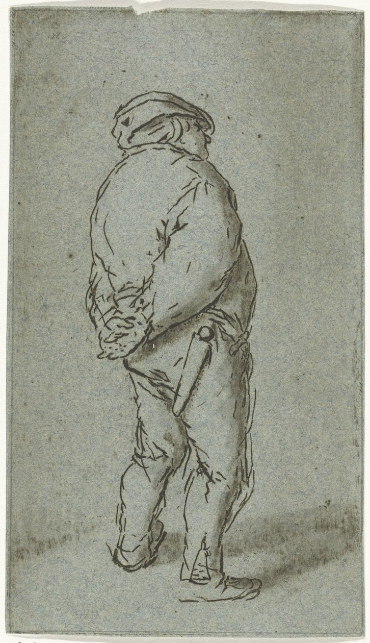 Homem de pé de Cornelis van Noorde