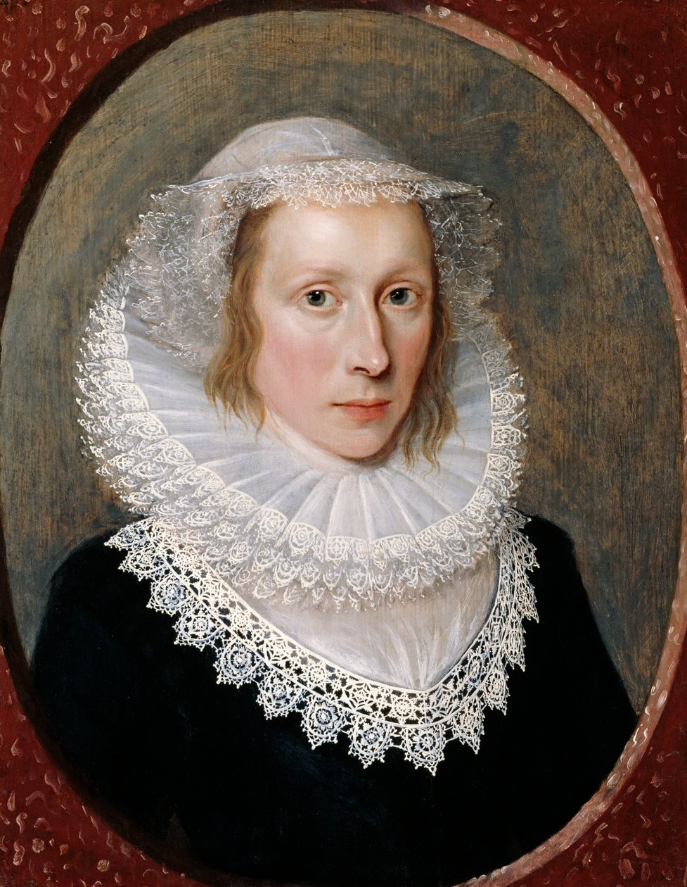 Retrato de uma senhora, c.1620 de Cornelius Janssen van Ceulen