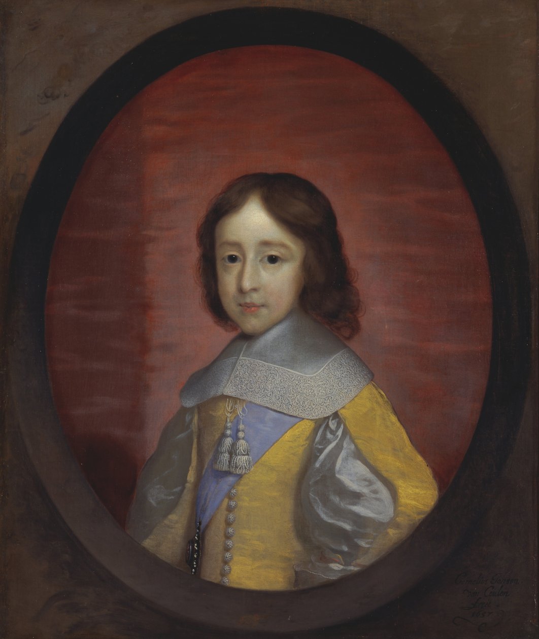 William III, Príncipe de Orange, quando criança de Cornelius I Johnson