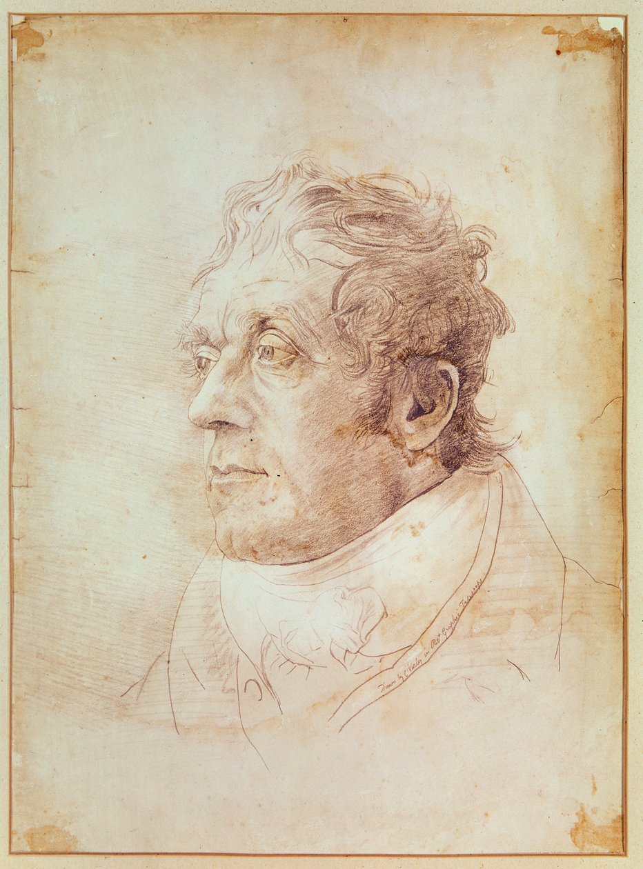 Retrato de JMW Turner de Cornelius Varley