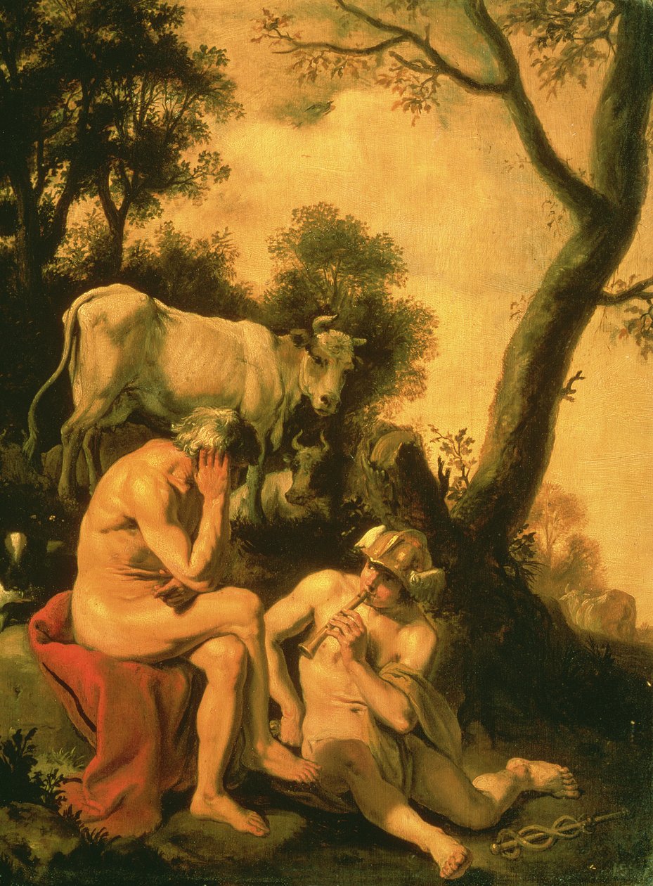 Mercúrio e Argus de Cornelius Holsteyn