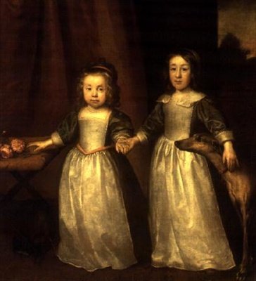 Retrato de duas crianças de Cornelius Janssen van Ceulen