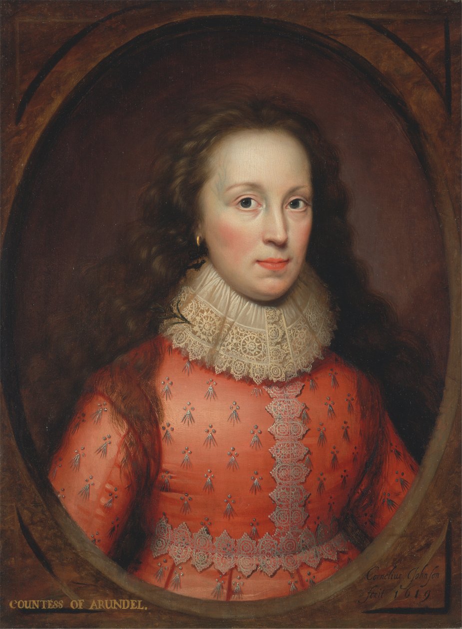 Templo Martha, Lady Penyston (1595-1620) de Cornelius Johnson
