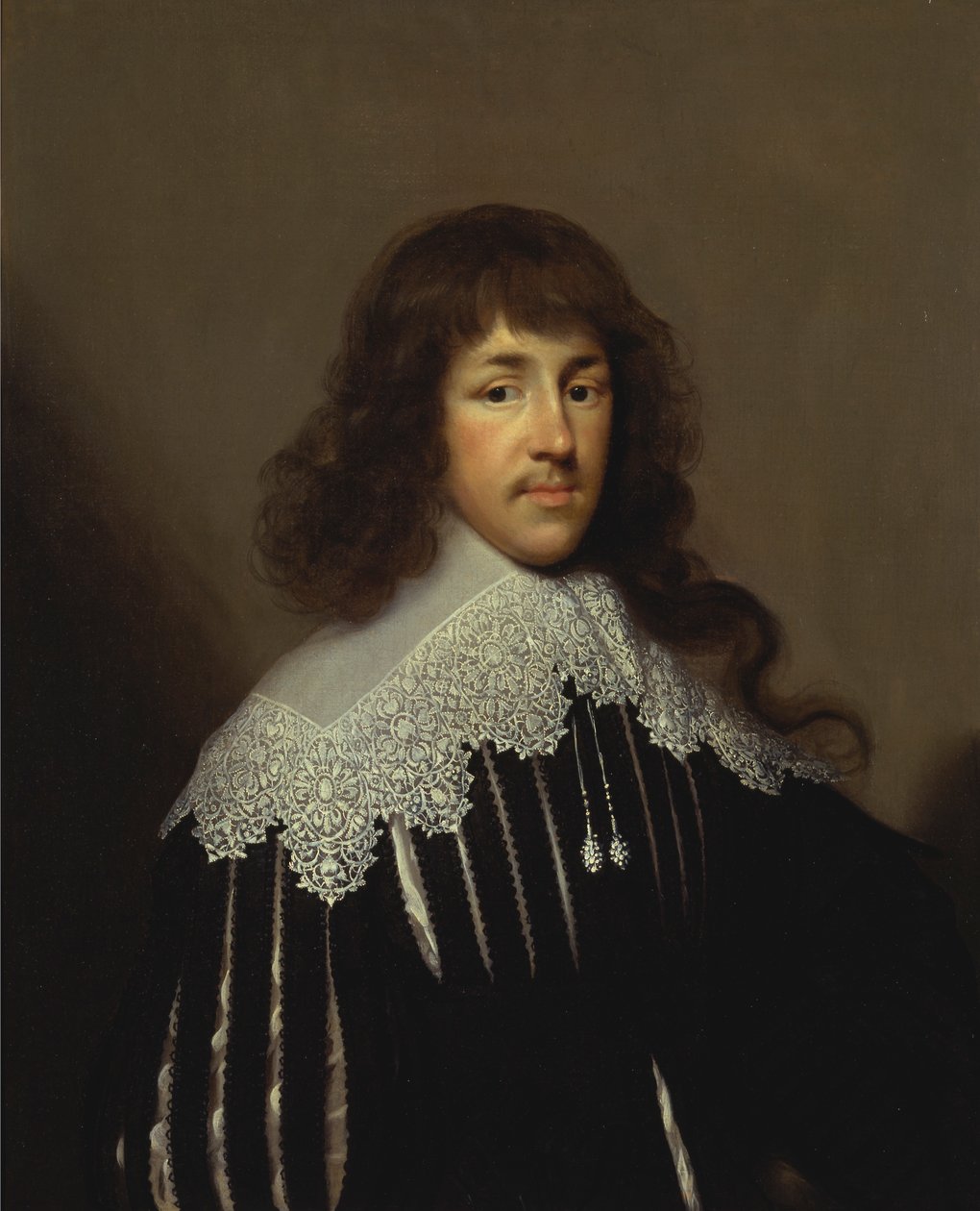 Retrato de um Homem, provavelmente Sir Francis Godolphin de Cornelius Johnson